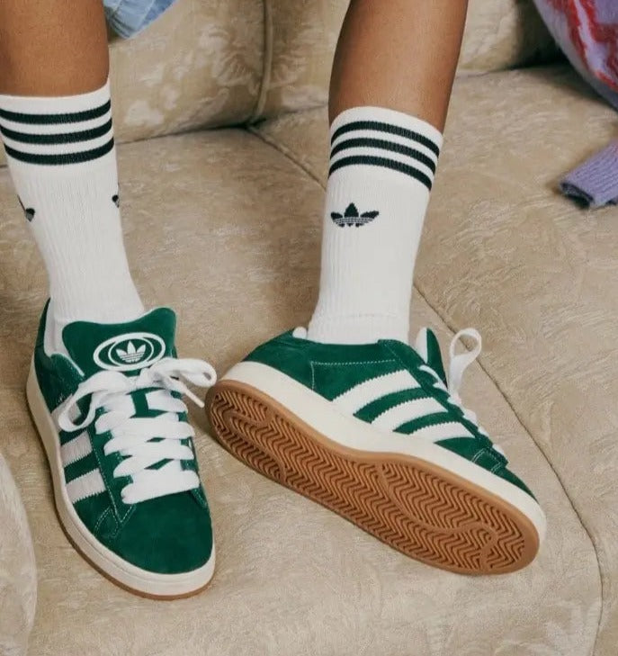 Adidas Campus 00s Dark Green Cloud White  SA Sneakers