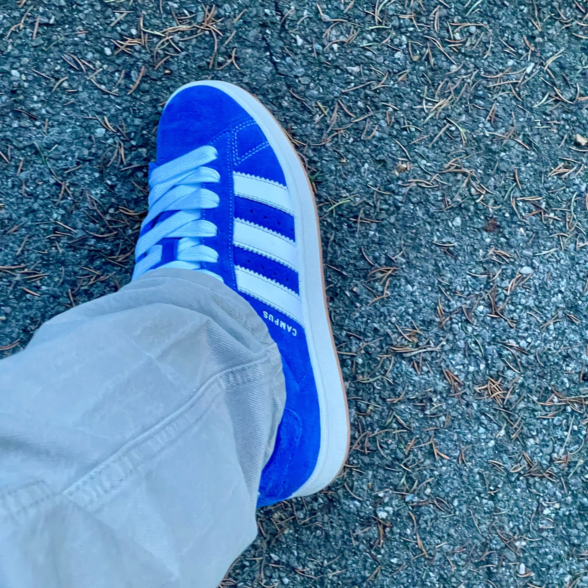 Adidas Campus 00s Semi Lucid Blue Cloud White  SA Sneakers