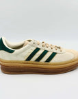 Adidas Gazelle Bold Magic Beige Collegiate Green SA Sneakers