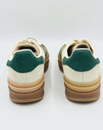 Adidas Gazelle Bold Magic Beige Collegiate Green SA Sneakers