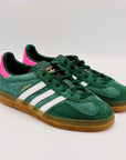 Adidas Gazelle Indoor Collegiate Green Lucid Pink SA Sneakers