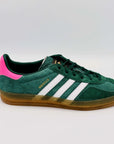 Adidas Gazelle Indoor Collegiate Green Lucid Pink SA Sneakers