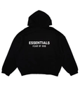 Fear of God Essentials Fleece Hoodie Black SA Sneakers