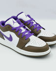 Jordan 1 Low Purple Mocha SA Sneakers