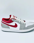 Jordan 1 Low Smoke Grey Gym Red SA Sneakers