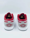 Jordan 1 Low Smoke Grey Gym Red SA Sneakers