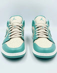 Jordan 1 Low Tropical Teal SA Sneakers