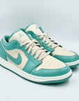 Jordan 1 Low Tropical Teal SA Sneakers