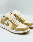 Jordan 1 Low Twine Orange Quartz Corduroy (W)  SA Sneakers