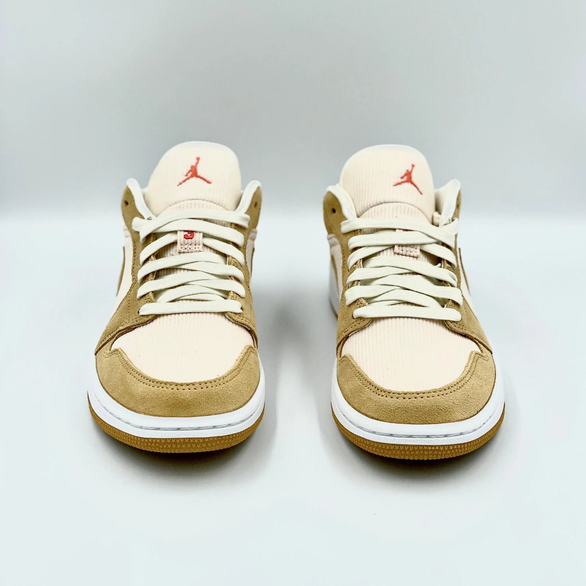 Jordan 1 Low Twine Orange Quartz Corduroy (W)  SA Sneakers