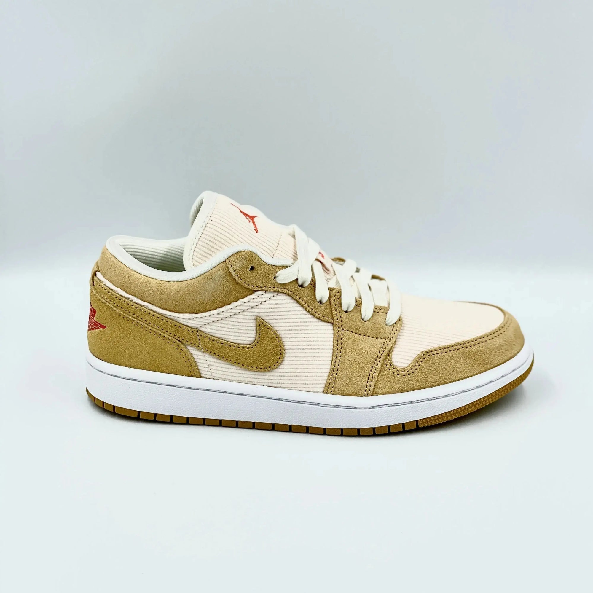 Jordan 1 Low Twine Orange Quartz Corduroy (W)  SA Sneakers