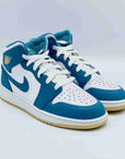 Jordan 1 Mid Aquatone SA Sneakers