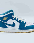 Jordan 1 Mid Aquatone SA Sneakers