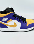 Jordan 1 Mid Lakers (2022)  SA Sneakers