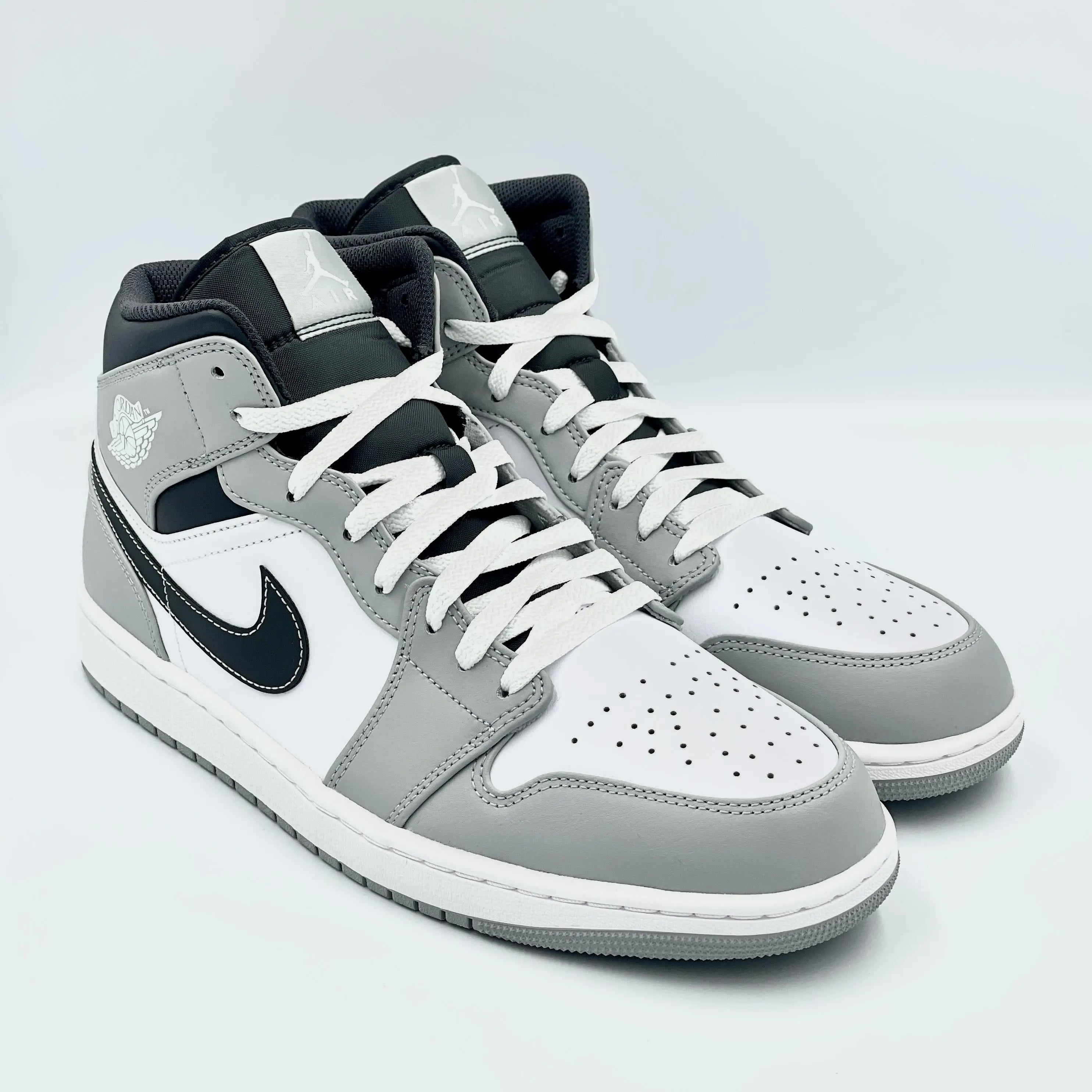 Nike Air Jordan Mid Light Smoke Grey Anthracite SA Sneakers