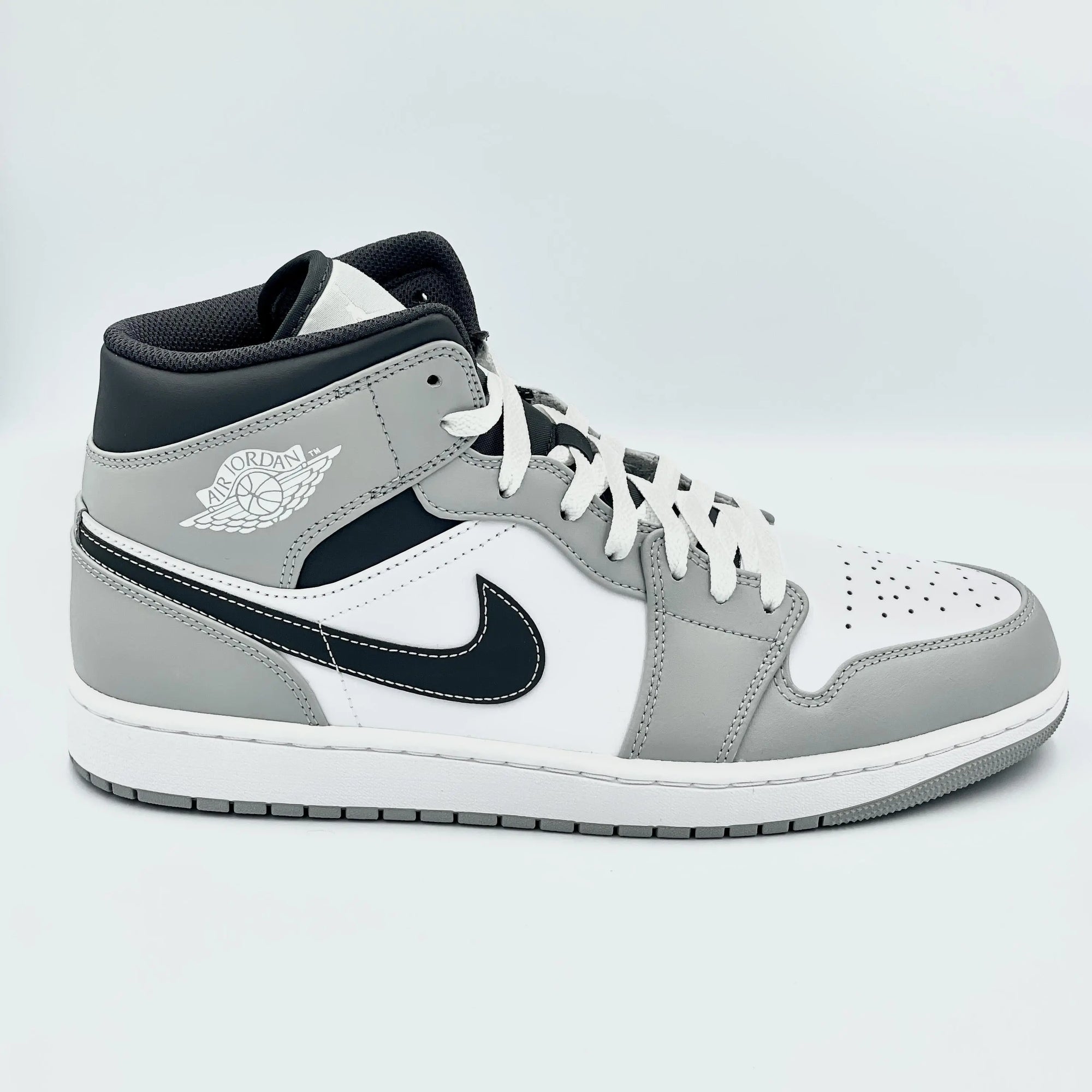 Jordan 1 Mid Light Smoke Grey Anthracite  SA Sneakers