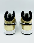 Jordan 1 Mid Metallic Gold Black White  SA Sneakers