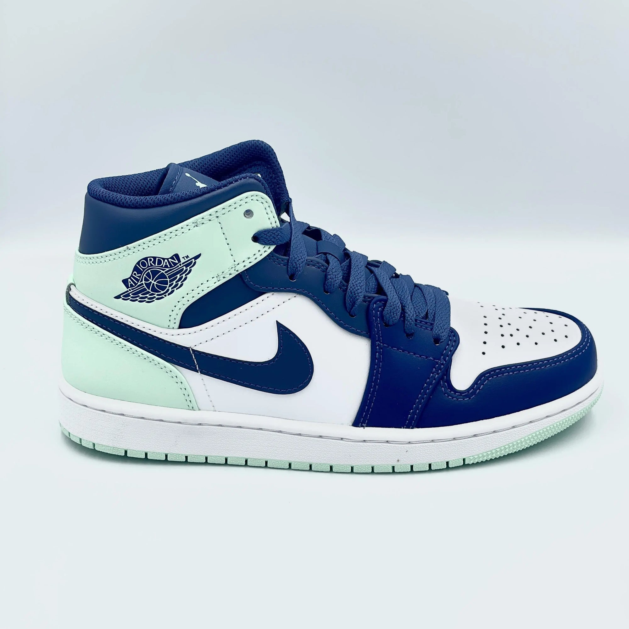 Jordan 1 Mid Mystic Navy Mint Foam  SA Sneakers
