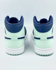 Jordan 1 Mid Mystic Navy Mint Foam  SA Sneakers