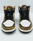 Jordan 1 Mid Orange Wear Away SA Sneakers