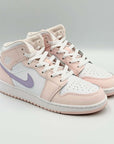 Jordan 1 Mid Pink Wash SA Sneakers