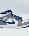Jordan 1 Mid True Blue  SA Sneakers