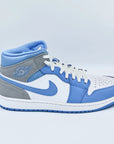 Jordan 1 Mid University Blue Grey  SA Sneakers