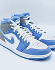 Jordan 1 Mid University Blue Grey  SA Sneakers