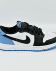 Jordan 1 Retro Low OG Black Dark Powder Blue (GS) SA Sneakers