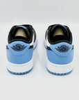 Jordan 1 Retro Low OG Black Dark Powder Blue (GS) SA Sneakers