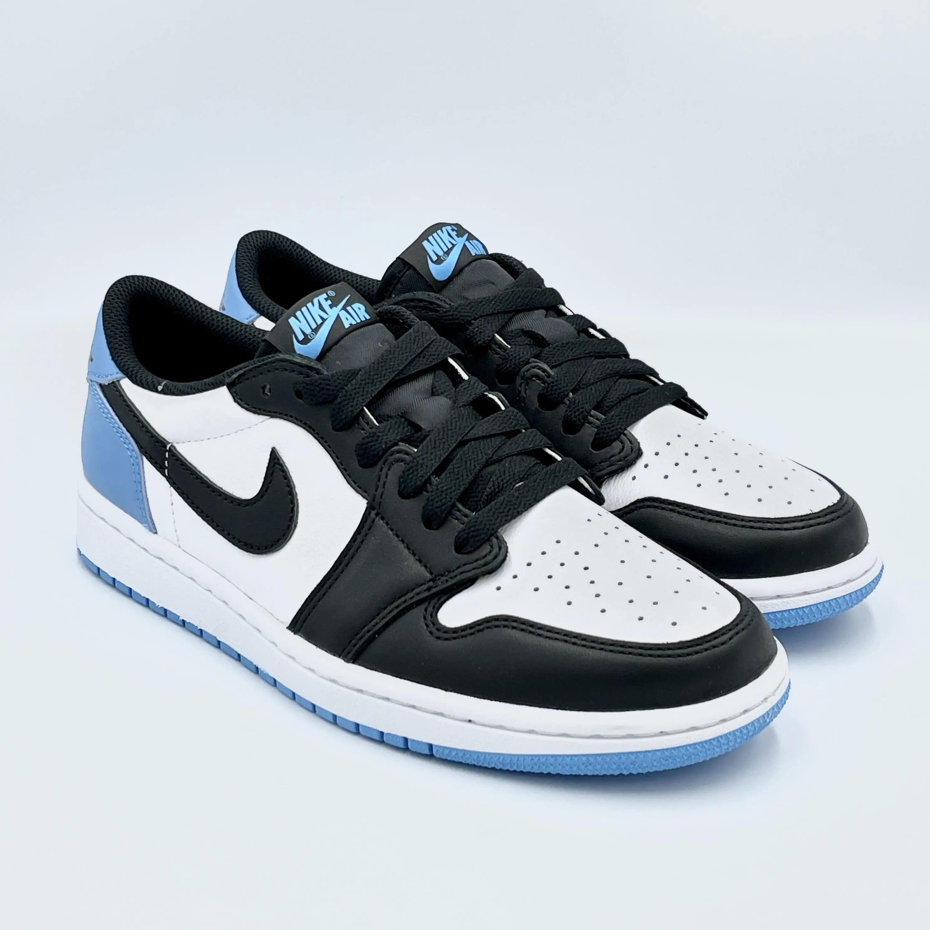 Jordan Retro Low OG Black Dark Powder Blue - Main Image