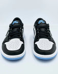 Jordan 1 Retro Low OG Black Dark Powder Blue  SA Sneakers