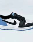 Jordan 1 Retro Low OG Black Dark Powder Blue  SA Sneakers