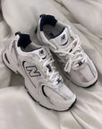 New Balance 530 White Silver Navy  SA Sneakers