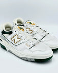New Balance 550 White Nightwatch Green SA Sneakers
