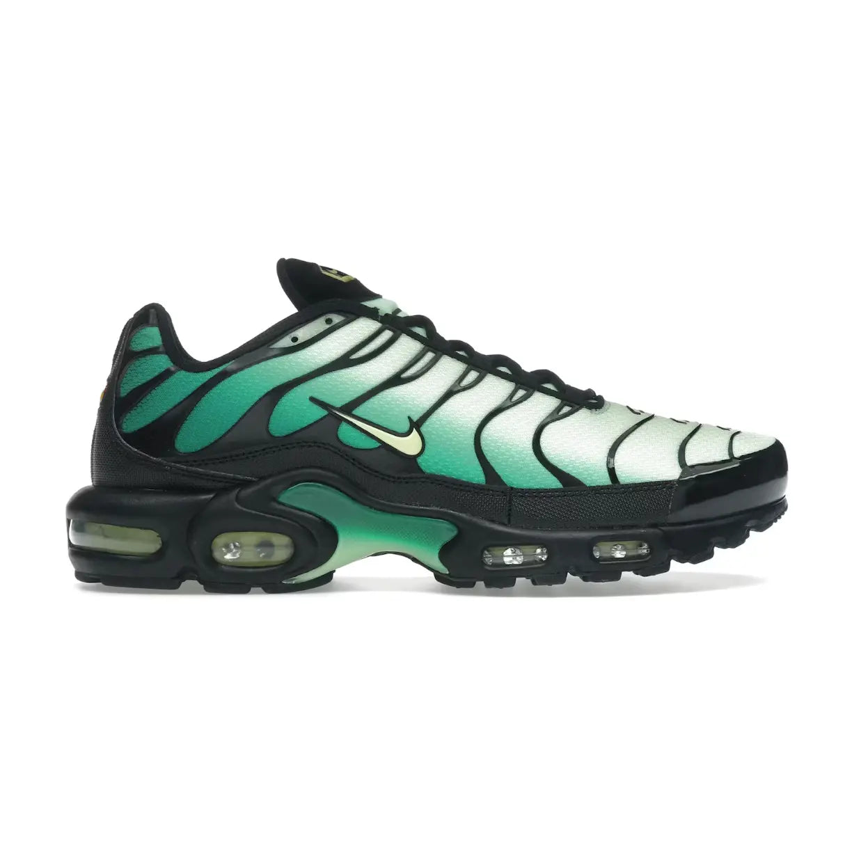 nike tn green and black