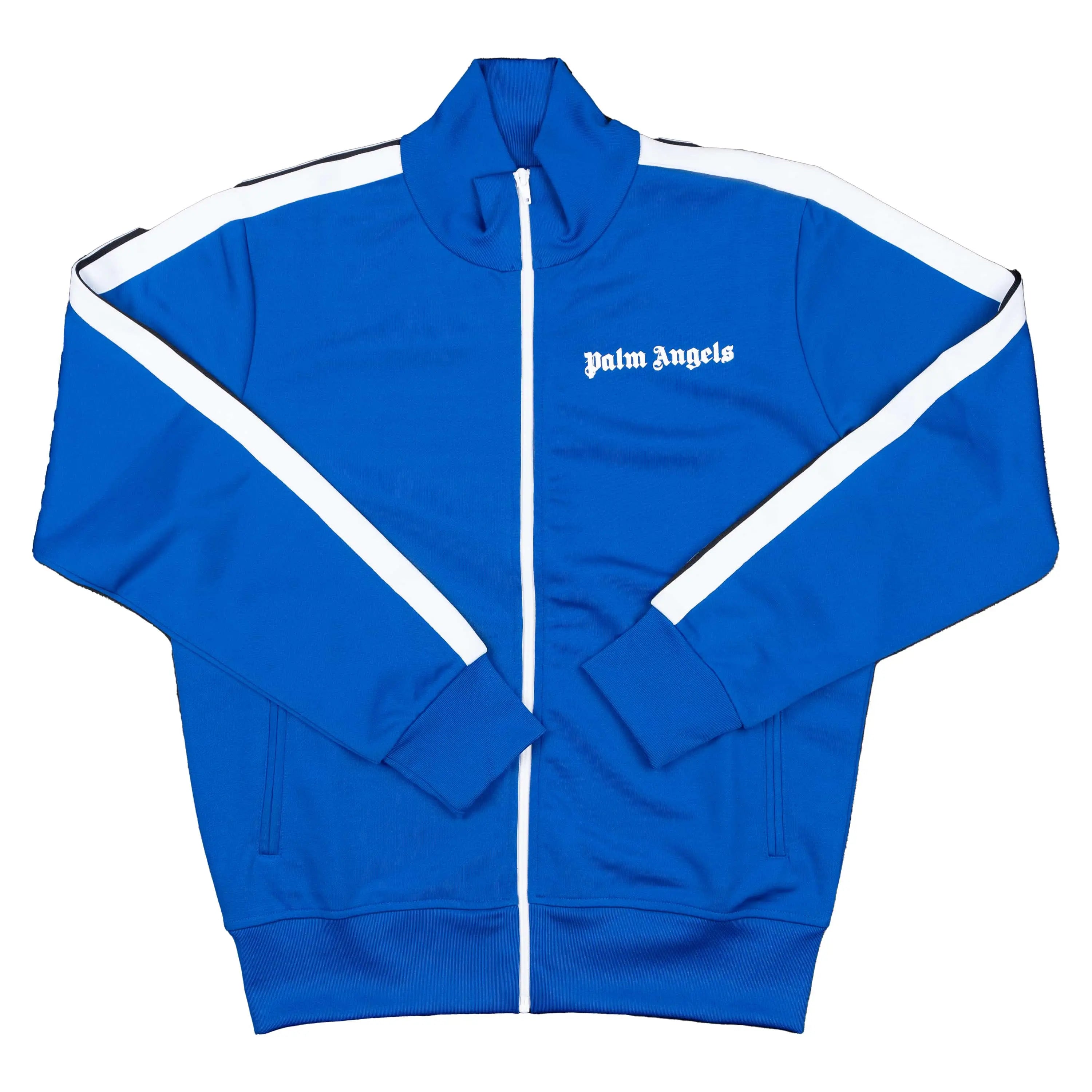 Palm Angels Logo Track Jacket Blue - SA Sneakers