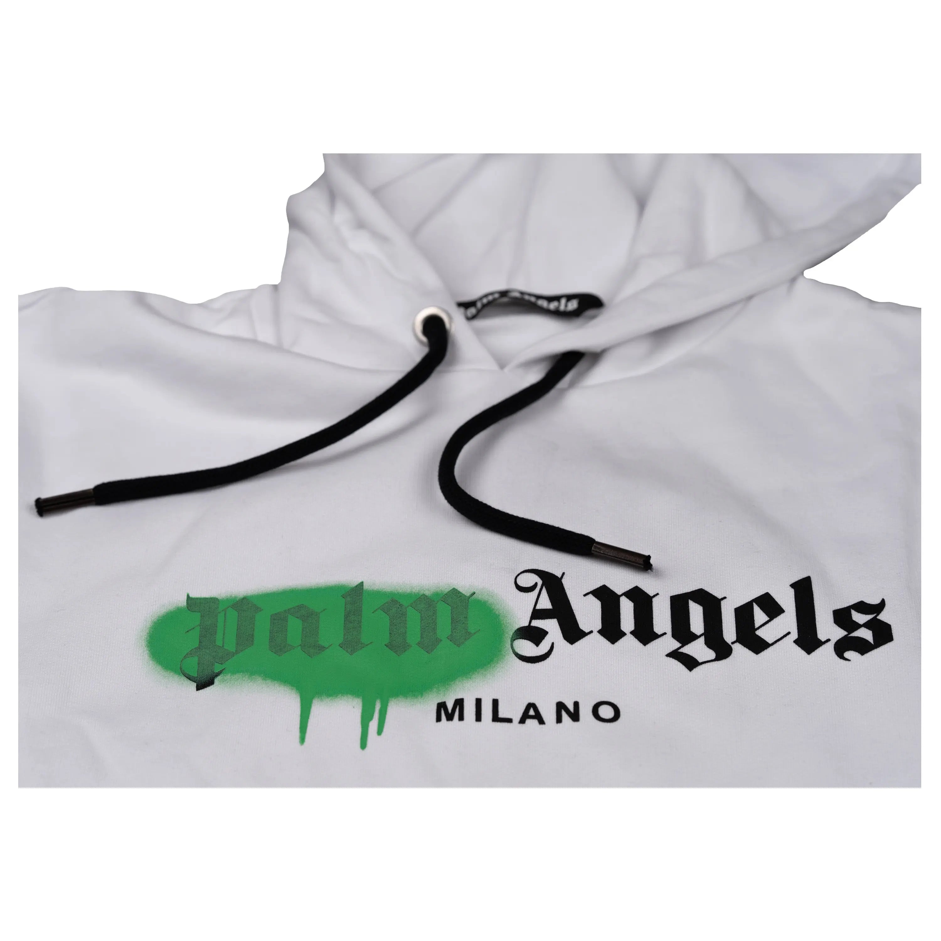 Palm Angels Milano Hoodie White - SA Sneakers