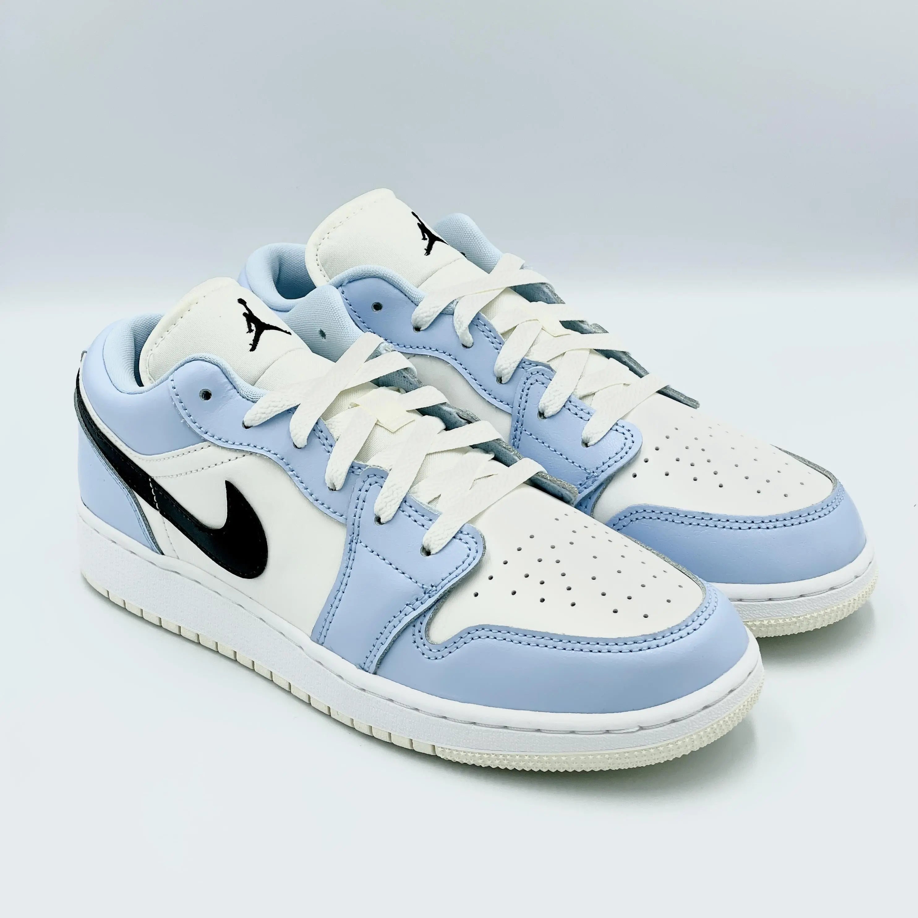 Jordan Low Ice Blue Black (GS)