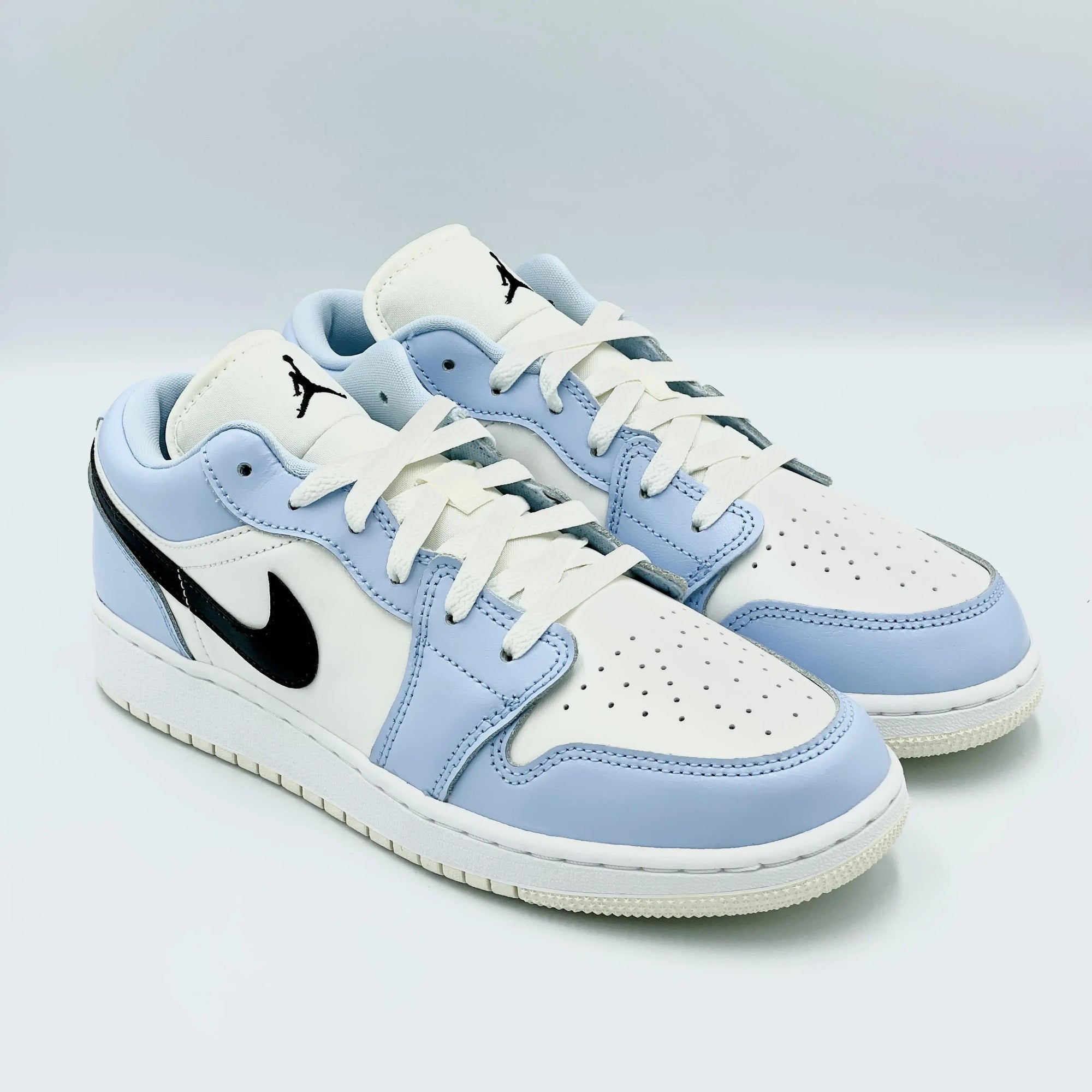Jordan 1 Low Ice Blue Black