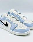 Jordan 1 Low Ice Blue Black