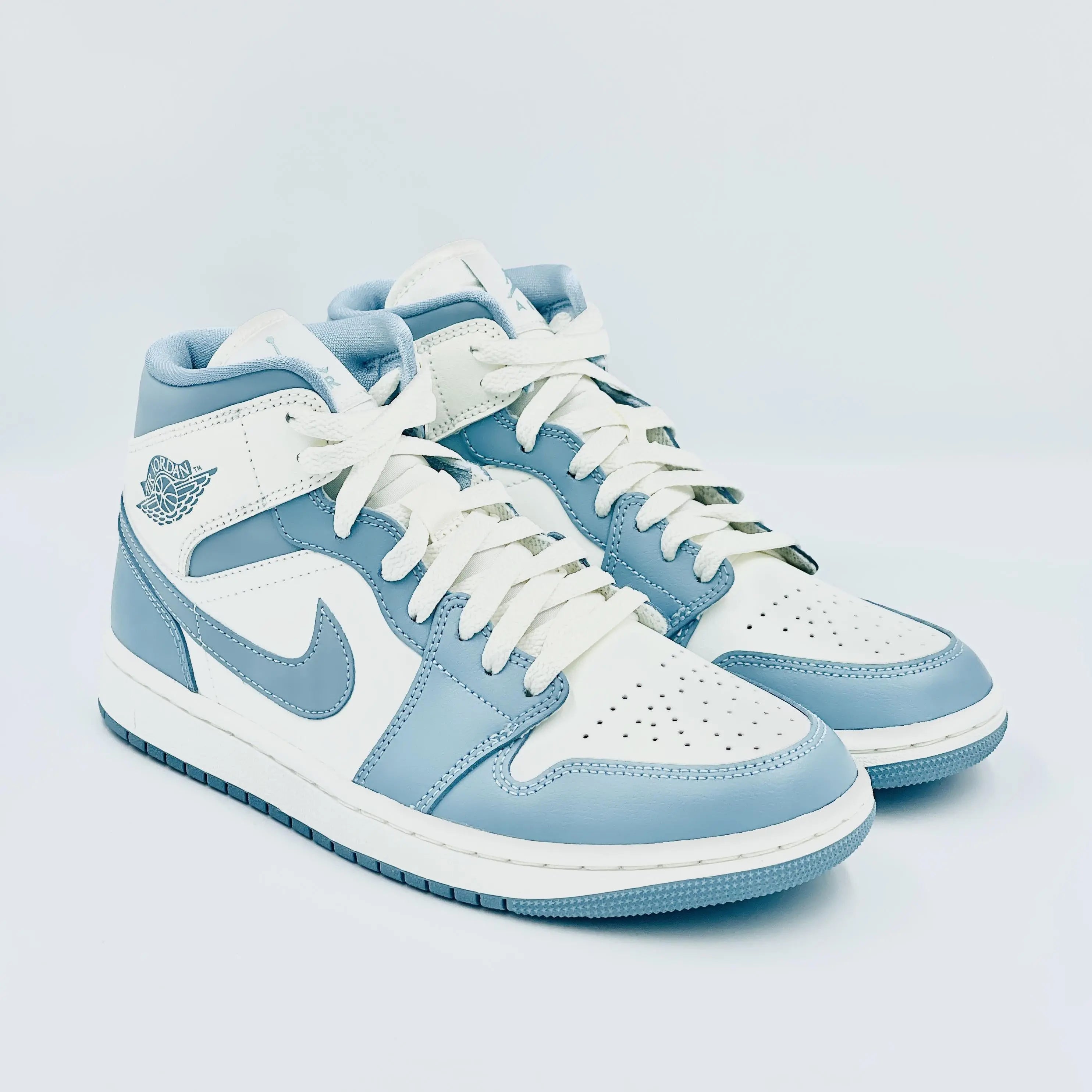 Light Blue Air Jordans Jordan Mid Unc Women's Light Blue