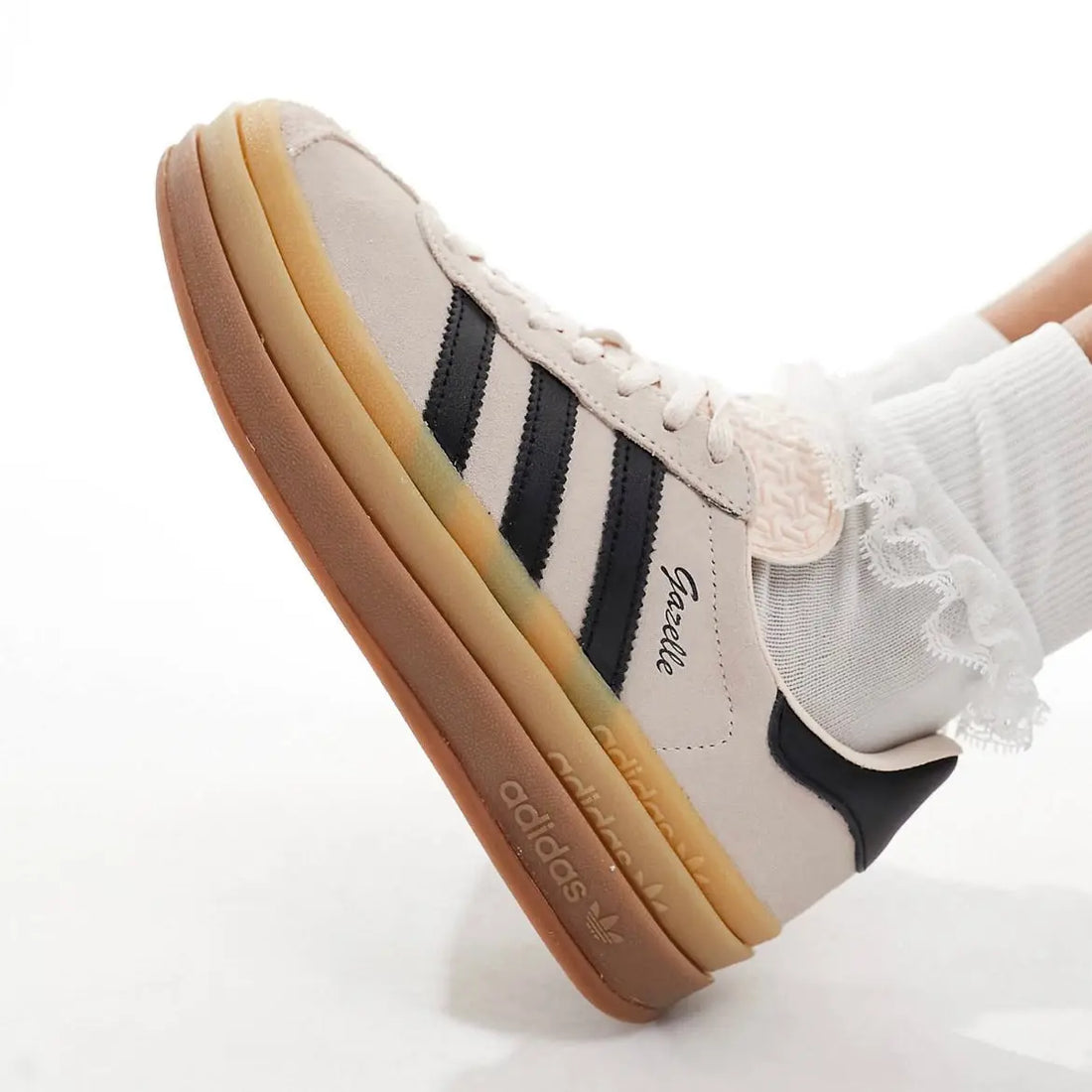 Adidas Gazelle Bold Wonder Quartz Black Gum - SA Sneakers