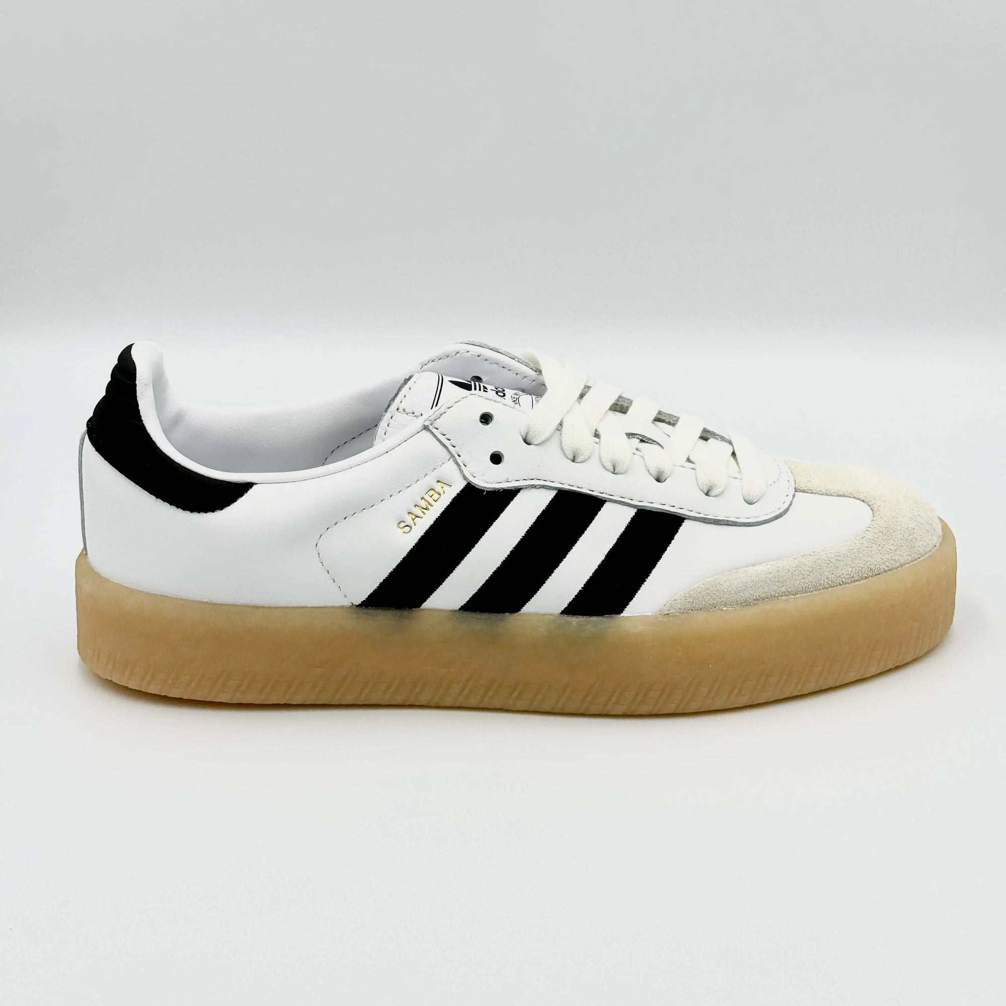 Adidas Sambae White Black Gum  SA Sneakers