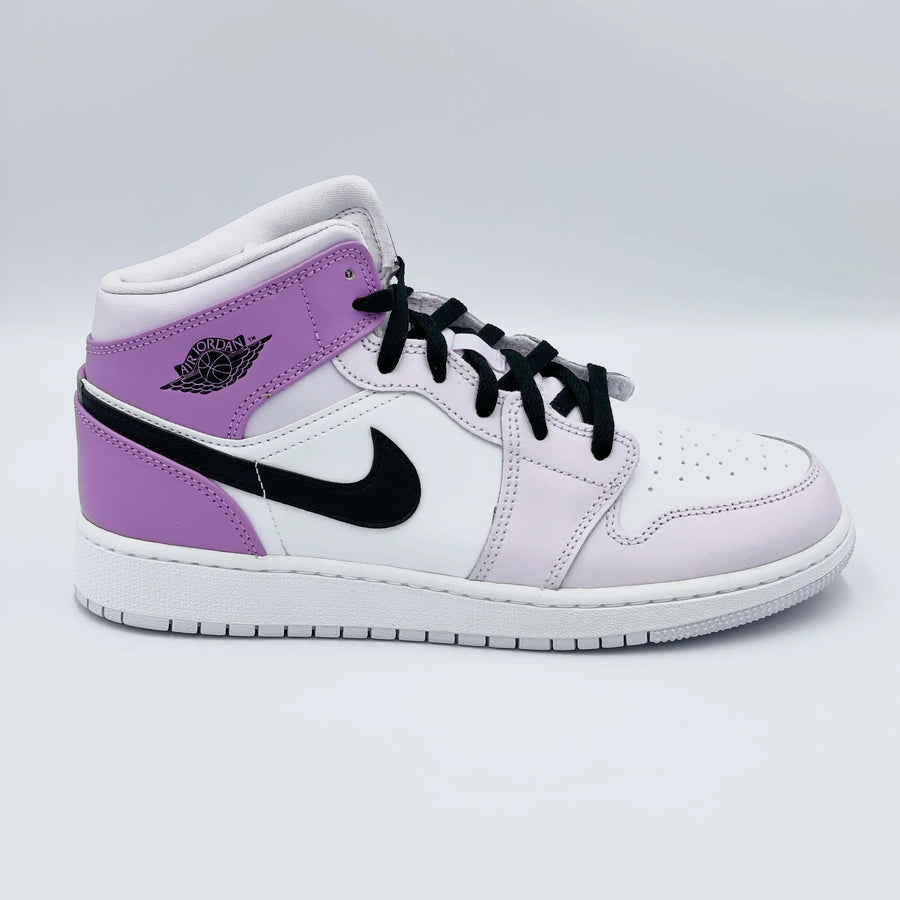 Jordan 1 Mid Barely Grape (GS)  SA Sneakers