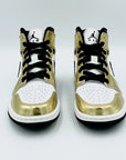 Jordan 1 Mid Metallic Gold Black White  SA Sneakers