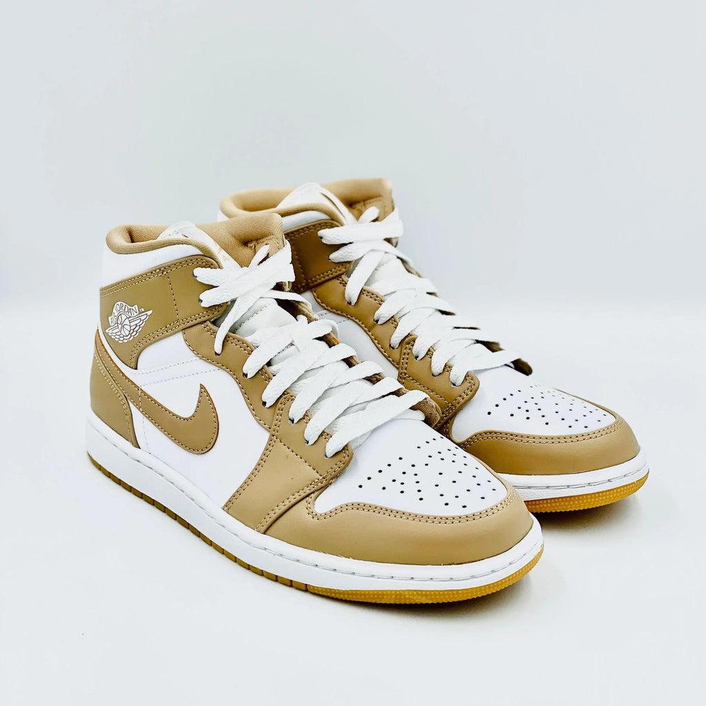 Nike Air Jordan 1 Mid Tan Gum - SA Sneakers
