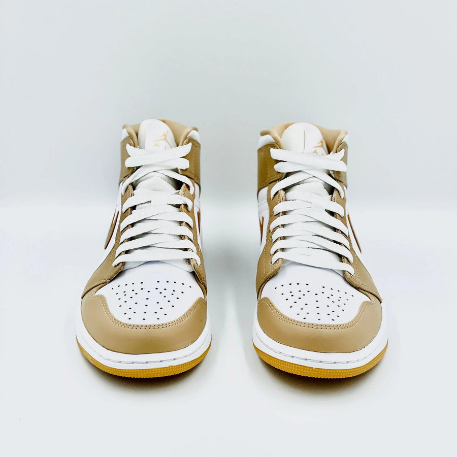 Jordan 1 Mid Tan Gum  SA Sneakers