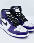 Jordan 1 Retro High Court Purple White  SA Sneakers