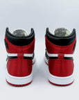 Jordan 1 Retro High Satin Black Toe  SA Sneakers